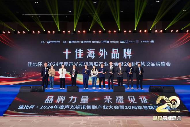 年声光视讯行业十佳海外品牌凯发k8一触即发2024(图2)