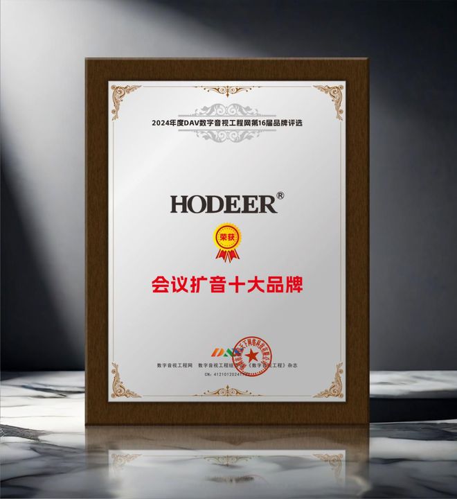 024年度会议扩音十大品牌”获奖名单揭晓凯发k8登录vip重磅！DAV01“2(图2)