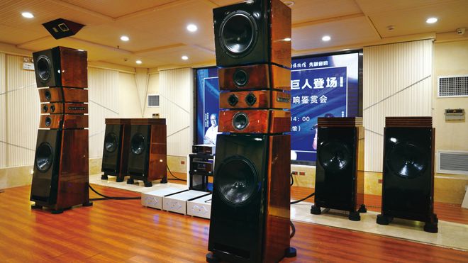 音响新巨人先韵音响九霄旗舰音箱系统K8凯发花了20年用耳朵调音国产